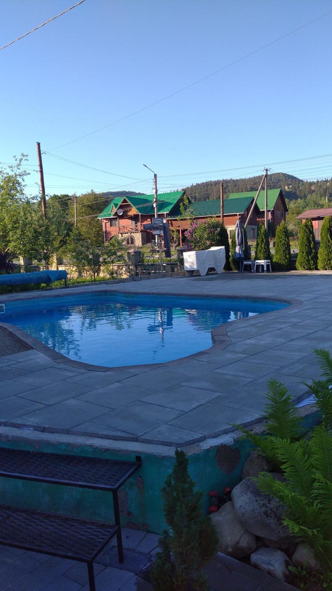 Садиба Янчар Номер Студiо З Басейном Mykulyčyn Exteriér fotografie